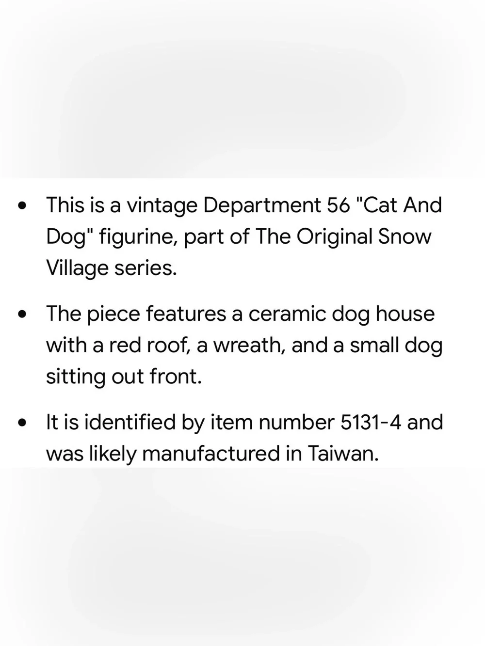 Department 56 Red Roof Holiday Dog House Figurine